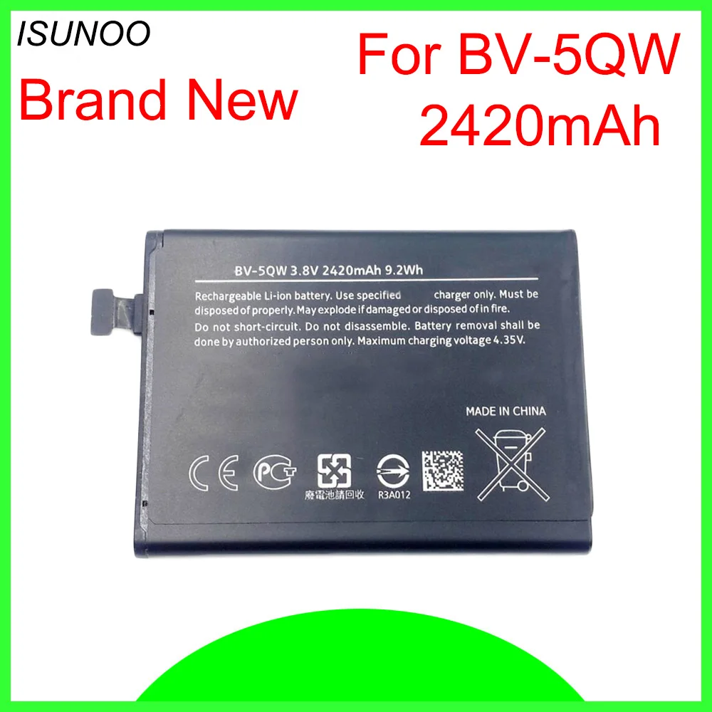 ISUNOO 2420mAh BV-5QW BV5QW BV 5QW Înlocuire Baterie Pentru Nokia Lumia 930 Martini Tesla 929 RM927 Baterii Bateria Batterij