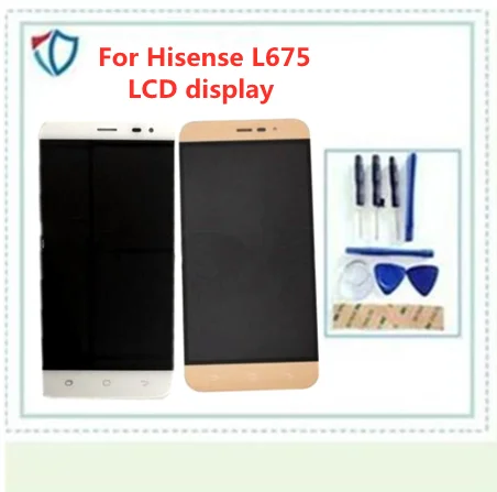Pentru Hisense L675 Ecran LCD Cu Touch Screen Digitizer Asamblare LCD Pentru Hisense L675 Piese de schimb