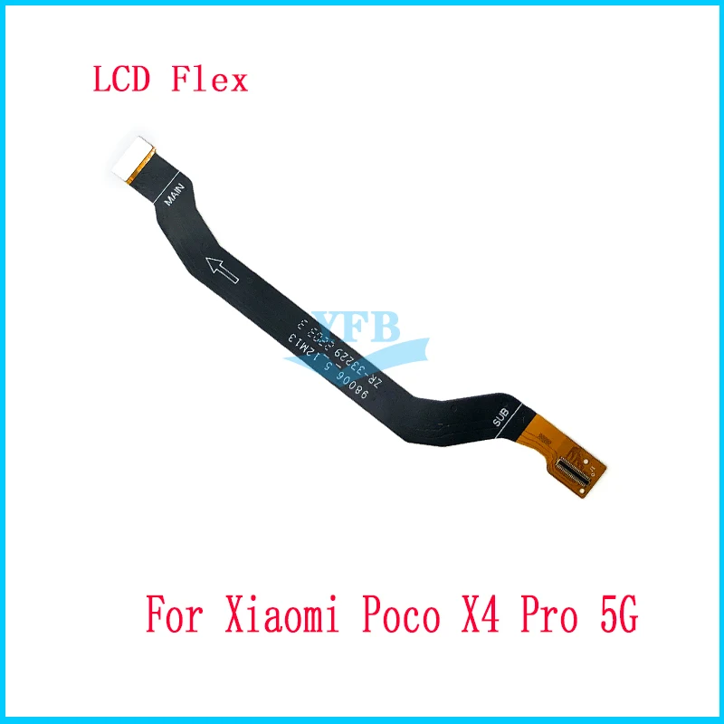 Placa de baza Flex Pentru Xiaomi Mi Poco X4 M4 F4 Pro GT Placa de baza Placa de baza Conector USB LCD Cablu Flex