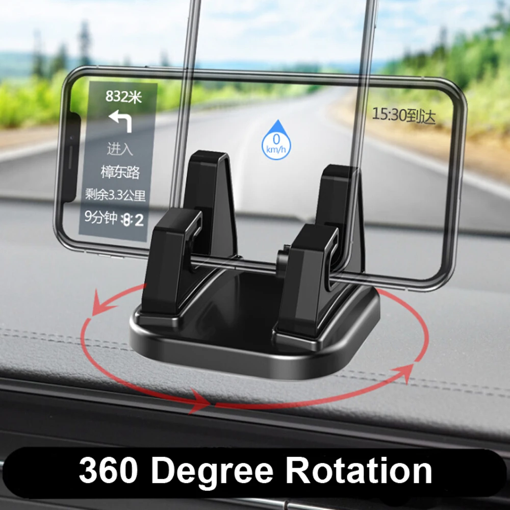 360 de Grade Roti Auto Telefon Mobil Titularul de Bord Lipirea Stand Universal de Montare a Suportului Pentru Telefon Mobil accesorii Auto