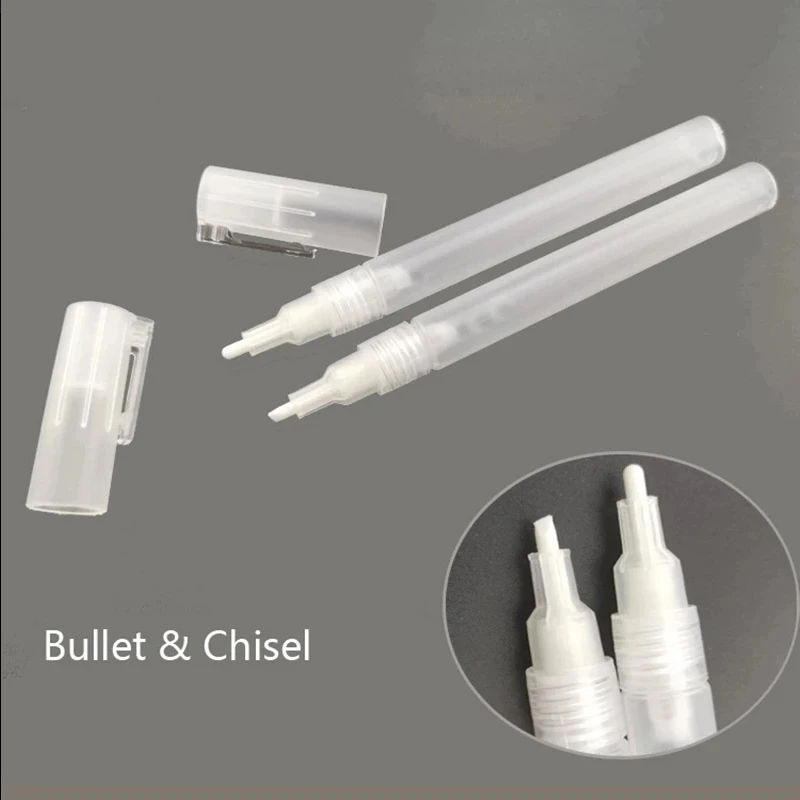 5pcs/lot Poliester Penițe de 3mm 5mm 6.5 mm 8mm 10mm 30mm Butoaie Tub Lichid Cretă, Markere Vopsea Stilou Accesorii Înlocuibile Peniță