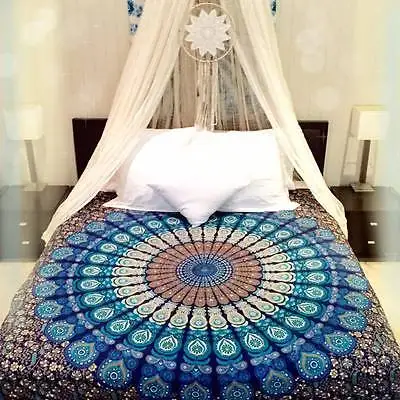 210X150cm Prosop de Plajă Design Dreptunghiular Mandala Model Floare de Imprimare Absorbant Uscare Rapidă Cuvertură de pat