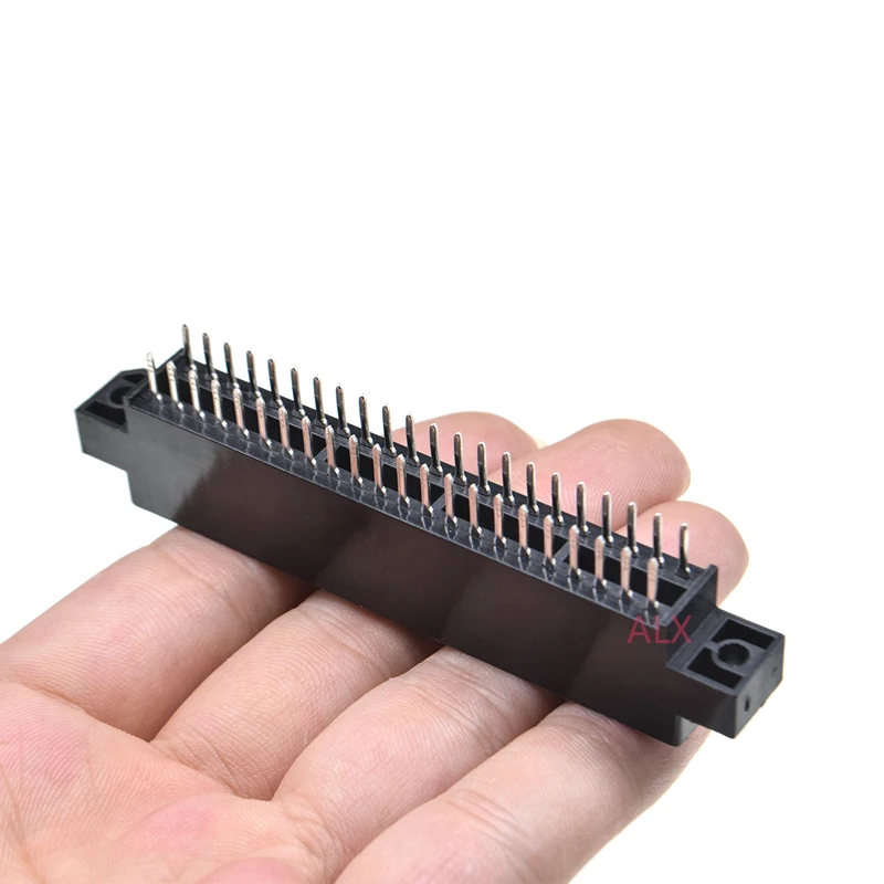 1buc Marginea Conector pentru Card Slot 3.175 mm Pas 30/40/44/56/60/72/80/86/100 Pin PCB Aur Degetul Soclu Prin Găuri