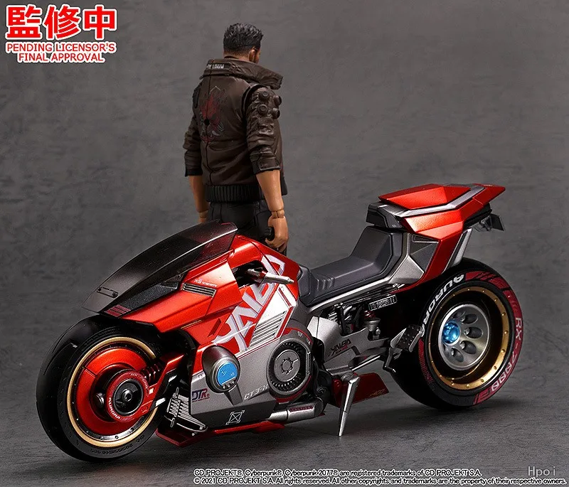 Stoc 100% original SGC figma ex:plimbare Asuka Cyberpunk 2077 Kusanagi blade CT-3X Motocicleta 22.5 cm Figura Anime Model de Acțiune Jucarii