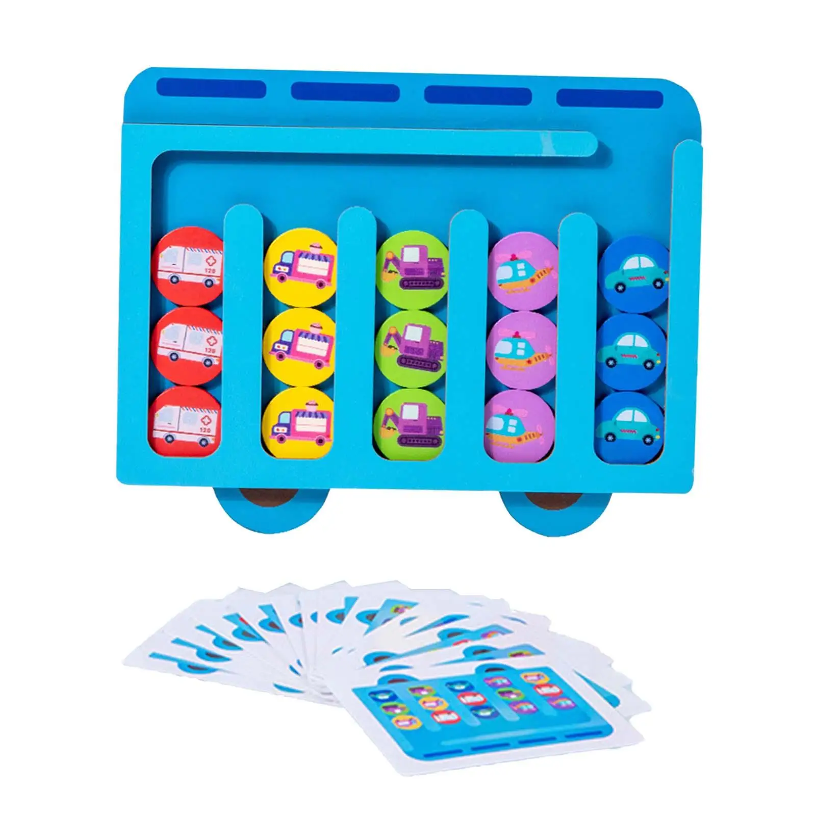 Formă și Culoare de Potrivire, Puzzle pentru Copii mici Montessori Sortare Jucărie pentru 1 2 3 4 Ani și Puzzle Forma de Culoare