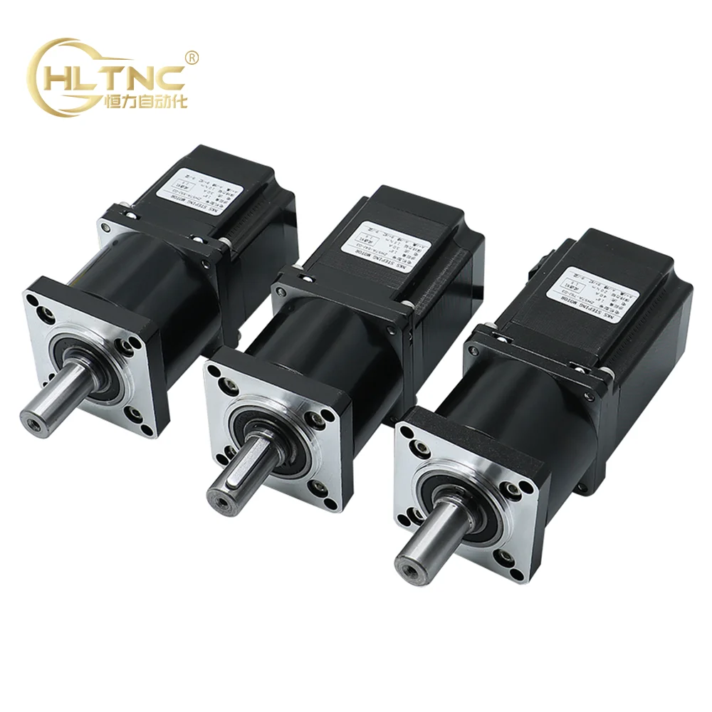 HLTNC Reduce Motor pas cu pas Cu 57mm 1.1 Nm 1,5 Nm 3.2 Nm 2Phase Motor + 3:1 la 100:1 Raport Planetare Reductor Pentru CNC Gravare