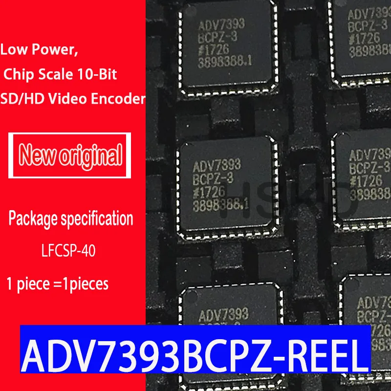 Nou original ADV7393BCPZ ROLE LFCSP - 40 de patch-uri bienala TAMBUR BCP interfață - encoder chip Redus de Energie, Chip de Scară