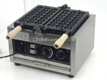 electric Zahăr haws acoperite de vafe mașină de făcut vafe prăjitor de pâine, mașină de minge în formă de brioșe con stick vafe grill 110v 220v