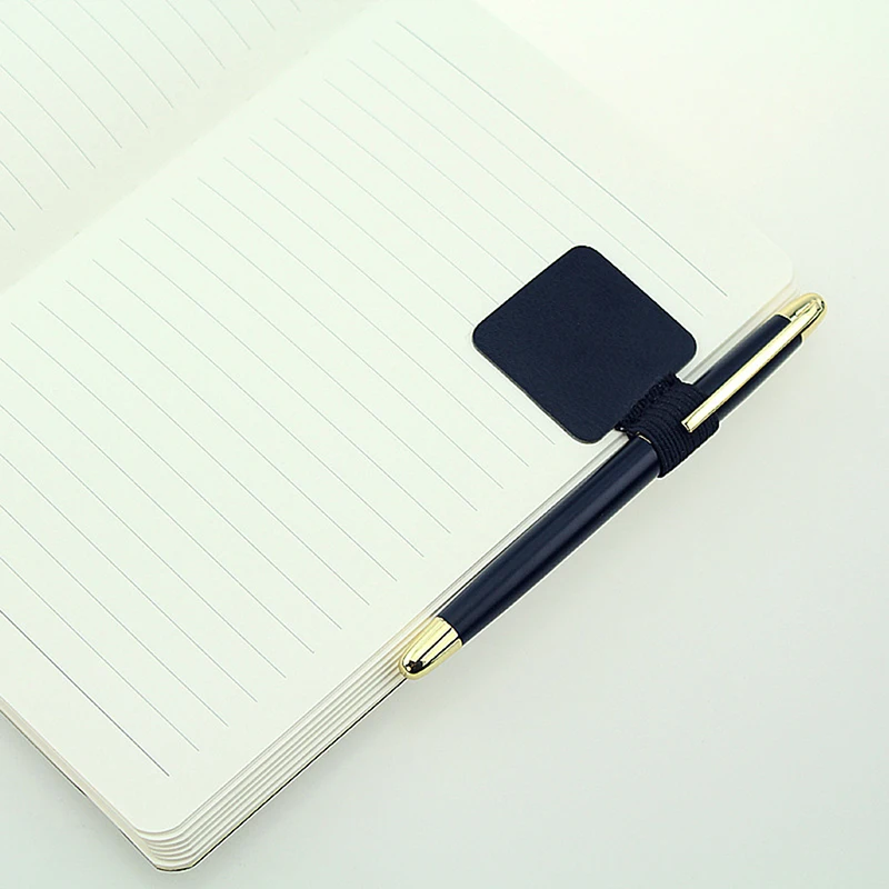 Auto-adeziv Suport Stilou din Piele Clip Stilou Creion Bucla Elastica Pentru Notebook Reviste Clipboarduri
