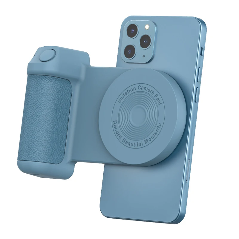 Magnetic Ocupa Camera Selfie de Rapel Suportul de Prindere de Mână Bluetooth Telefon Portabil Anti-shake Selfie Dispozitiv Magsafe Wireless de Încărcare